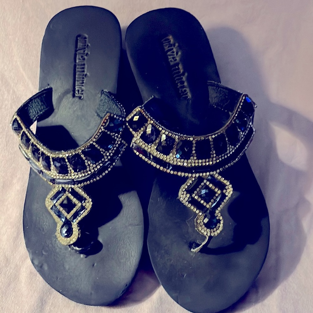 Dressy sandal by Olivia Miller size 7.